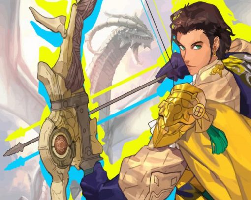 Fire Emblem Three Houses Claude Character Diamond Painting