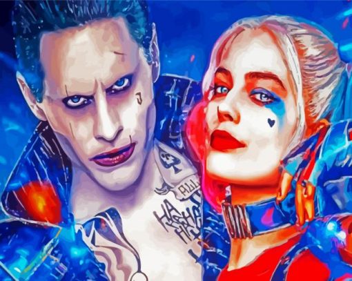 Joker And Harley Quinn Diamond Painting