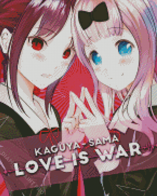 Kaguya Sama Love Is War Manga Diamond Painting