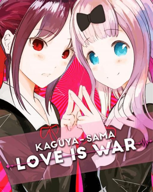 Kaguya Sama Love Is War Manga Diamond Painting