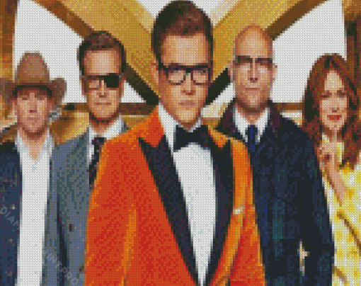 kingsman Golden Circle Diamond Painting