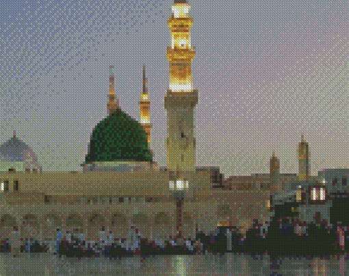 Madinah Mosque Diamond Painting