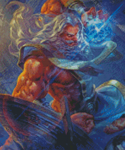 Powerful King Neptune Diamond Painting