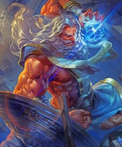 Powerful King Neptune Diamond Painting