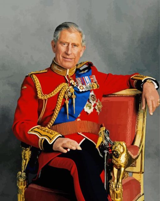 Prince Charles Prince Of Wales Diamond Painting