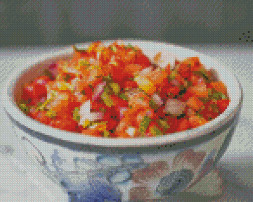 Salsa Food Diamond Painting