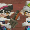 Splatoon Squid Sisters Diamond Painting