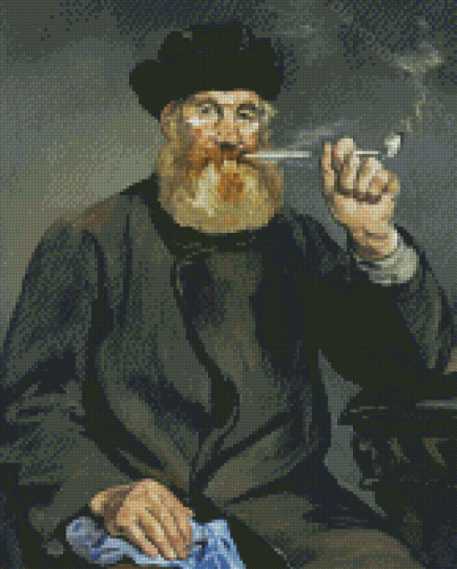 The Smoker Diamond Painting