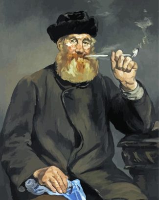 The Smoker Diamond Painting
