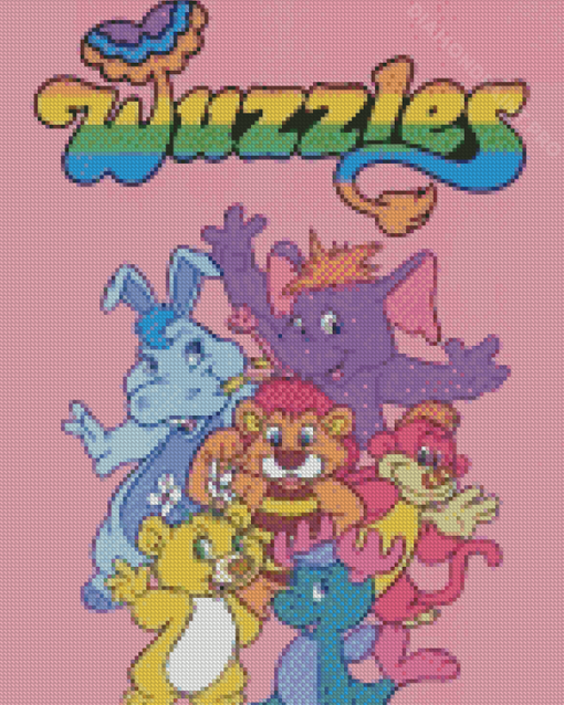 The Wuzzles Cartoon Poster Diamond Painting