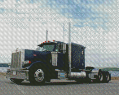 18 Wheelers Truck Diamond Painting