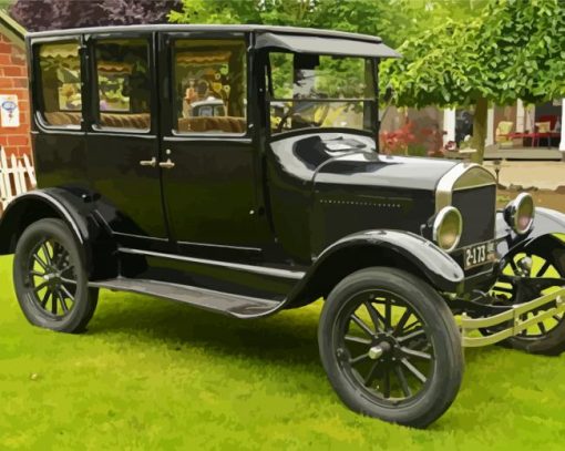 1926 Ford Model T Diamond Painting