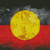 Aboriginal Flag Art Diamond Painting
