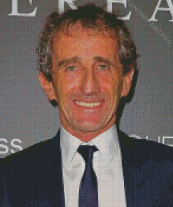 Alain Prost Driver Diamond Painting