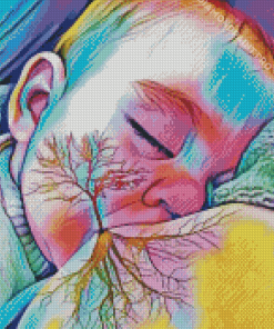 Breastfeeding Tree Of Life Diamond Painting