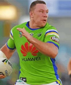 Canberra Raiders National Rugby League Player Diamond Painting