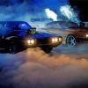 Fast And Furious Cars With Smoke Diamond Painting