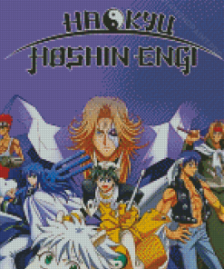 Hakyu Hoshin Engi Anime Poster Diamond Painting