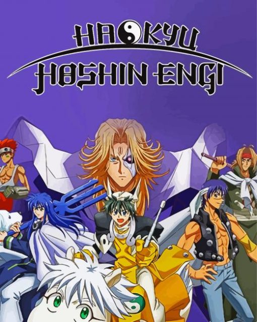 Hakyu Hoshin Engi Anime Poster Diamond Painting