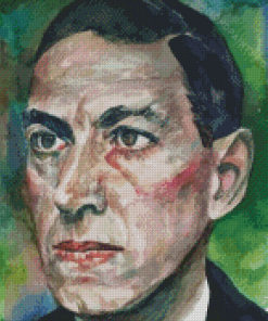 Howard Phillips Lovecraft Portrait Diamond Painting