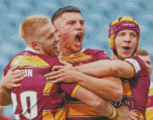 Huddersfield Giants Rugby League Players Diamond Painting