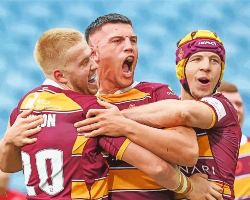 Huddersfield Giants Rugby League Players Diamond Painting
