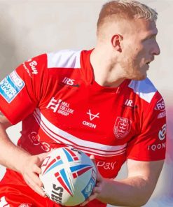 Hull Kingston Rovers Rugby League Team Player Diamond Painting