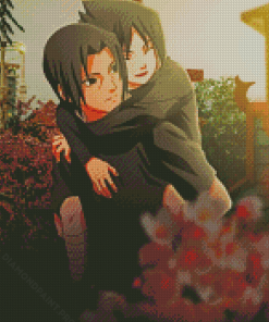 Itachi And Sasuke Anime Diamond Painting