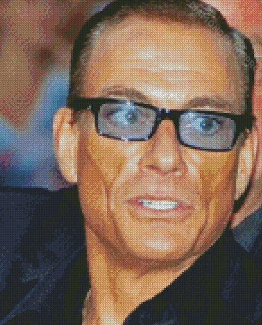 Jean Claude Van Damme Diamond Painting