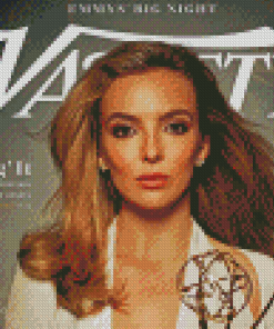 Jodie Comer Emmys Poster Diamond Painting