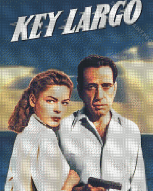 Key Largo Movie Poster Diamond Painting