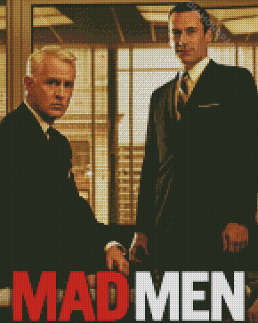 Mad Men Movie Poster Diamond Painting