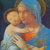 Madonna And Child By Mantegna Diamond Painting