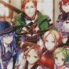 Mushoku Tensei Anime Characters Diamond Painting