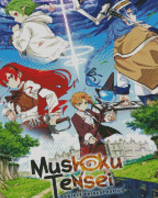 Mushoku Tensei Anime Diamond Painting