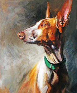 Podenco Dog Art Diamond Painting