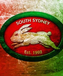 South Sydney Rabbitohs Logo Art Diamond Painting
