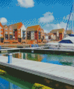 Sovereign Harbour Eastbourne Diamond Painting