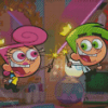 The Fairly OddParents Characters Diamond Painting