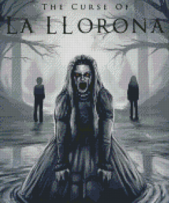 The Curse Of La Llorona Illustration Diamond Painting