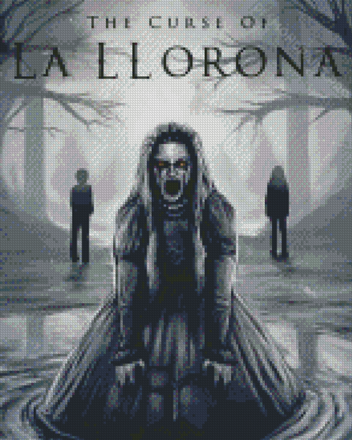 The Curse Of La Llorona Illustration Diamond Painting