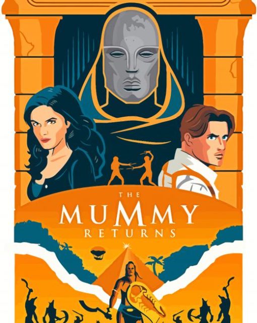 The Mummy Returns Poster Diamond Painting