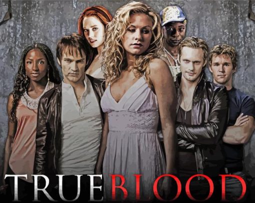 True Blood Poster Diamond Painting