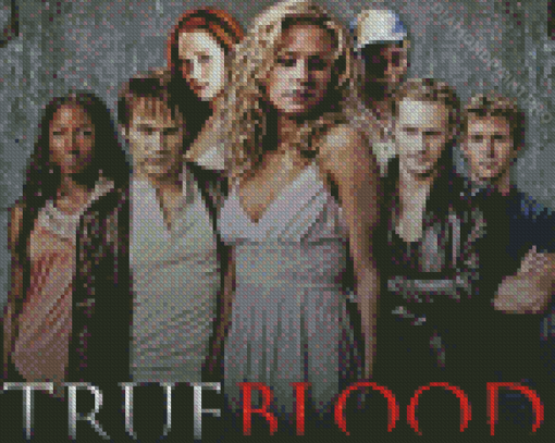 True Blood Poster Diamond Painting