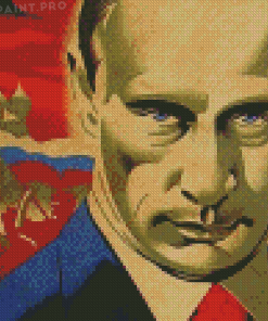 Vladimir Putin Art Diamond Painting