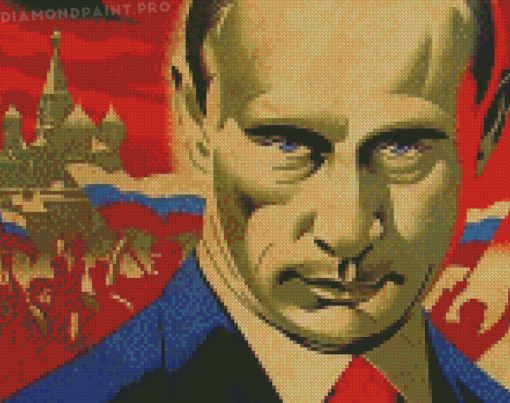 Vladimir Putin Art Diamond Painting