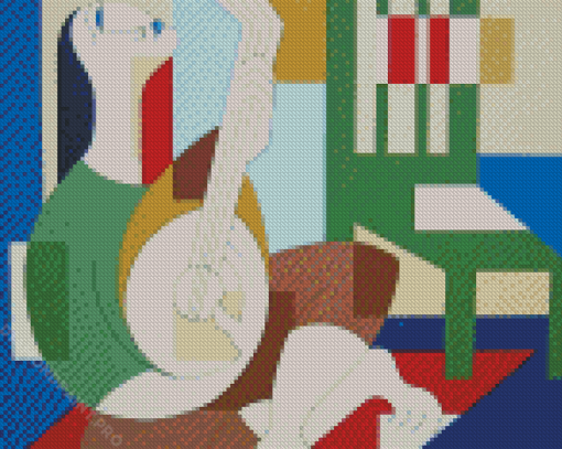 Abstract Banjo Art Diamond Painting