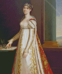 Aesthetic Empress Joséphine Diamond Painting