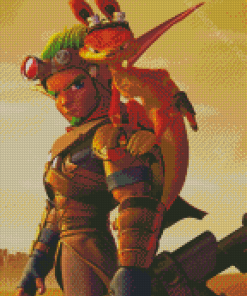 Aesthetic Jak And Daxter Diamond Painting