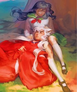 Aesthetic Inuyasha And Kagome Diamond Painting